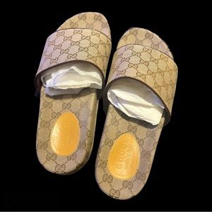Gucci Men’s GG Canvas Slide